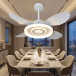 Quạt Trần 4 Cánh Nhựa ABS Có Đèn LED UDQ6165 Φ910