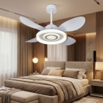 Quạt Trần 4 Cánh Nhựa ABS Có Đèn LED UDQ6165 Φ910