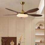 Quạt Trần 5 Cánh Nhựa ABS Có Đèn LED 3 Màu UDQ6183 Φ1400