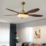 Quạt Trần 5 Cánh Nhựa ABS Có Đèn LED 3 Màu UDQ6183 Φ1400