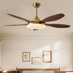 Quạt Trần 5 Cánh Nhựa ABS Có Đèn LED 3 Màu UDQ6183 Φ1400