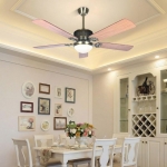 Quạt Trần 5 Cánh Gỗ Có Đèn AU-QT2995 Φ1270