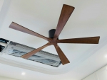 Quạt Trần 5 Cánh Gỗ Tự Nhiên Không Đèn KH-QT59 Φ1530
