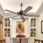 Quạt Trần 5 Cánh Gỗ Tân Cổ Điển QVifa604 Ø1270