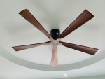 Quạt Trần 5 Cánh Gỗ Tự Nhiên Không Đèn KH-QT59 Φ1530