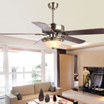 Quạt Trần 5 Cánh Gỗ Trang Trí Phòng Khách Tân Cổ Điển NA-QT8870 Ø1320