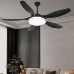 Quạt Trần 5 Cánh Nhựa Có Đèn LED Hiện Đại UDQ6148