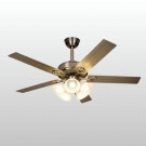 Quạt Trần 5 Cánh Sắt Có Đèn Chùm AU-QT1041