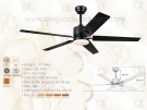 Quạt Trần 5 Cánh Sắt Có Đèn LED QVifa79