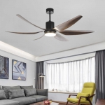 Quạt Trần 6 Cánh Nhựa Có Đèn Trang Trí Hội Trường SN7936 Φ1670