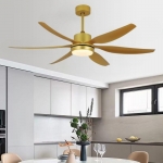 Quạt Trần 6 Cánh Nhựa Có Đèn LED UDQ6143 Φ1400