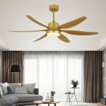 Quạt Trần 6 Cánh Nhựa Có Đèn LED UDQ6143 Φ1400