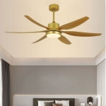 Quạt Trần 6 Cánh Nhựa Có Đèn LED UDQ6143 Φ1400