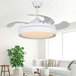 Quạt Trần Cánh Xếp Có Đèn LED Hiện Đại DQ6132 Ø1080