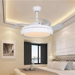 Quạt Trần Cánh Xếp Có Đèn LED Hiện Đại DQ6132 Ø1080