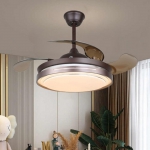 Quạt Trần Cánh Xếp Có Đèn LED Đổi 3 Màu UDQ6131 Ø1080