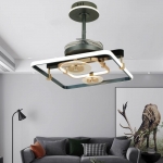 Quạt Trần Cánh Xếp Có Đèn LED Hiện Đại NA-QT9521 600x600