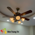 Đèn Quạt Trần Trang Trí Phòng Khách KH-QT5214 Ø1300