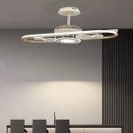 Quạt Trần Cánh Xếp Có Đèn Trang Trí Phòng Ăn NA-QT9720