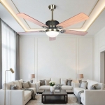 Quạt Trần 5 Cánh Gỗ Có Đèn AU-QT2995 Φ1270