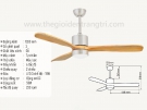 Quạt Trần Đèn Cánh Gỗ KH-QT42 Ø1320