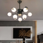 Quạt Trần Đèn LED Trang Trí Phòng Ngủ SN5194-9 Ø680