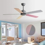 Quạt Trần 5 Cánh Gỗ Trang Trí Phòng Trẻ Em UDQ6181 Φ1320