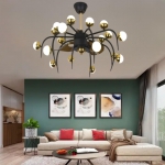 Quạt Trần Đèn LED Trang Trí Phòng Ăn SN5196 Ø750