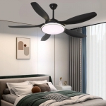 Quạt Trần 5 Cánh Nhựa Có Đèn LED Hiện Đại UDQ6148