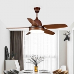 Quạt Trần Cánh Nhựa Có Đèn LED KH-QT5602 Ø1100