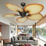 Quạt Trần Lá Cọ Phong Cách Nhiệt Đới SC03