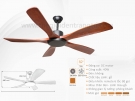 Quạt Trang Trí Trần Cánh Gỗ QVifa76VF59