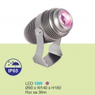 Đèn LED Pha Cột Rọi Xa 30m 10W URN07 Tím