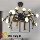 quạt trần đèn trang trí phòng khách, quạt trần phòng ăn đẹp